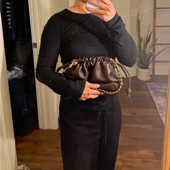 EUC AUTH Loewe Flamenco Chain in BROWN - Picture 13 of 15